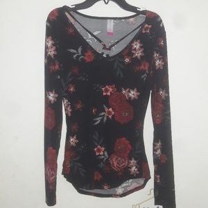Rose Long Sleeve Shirt